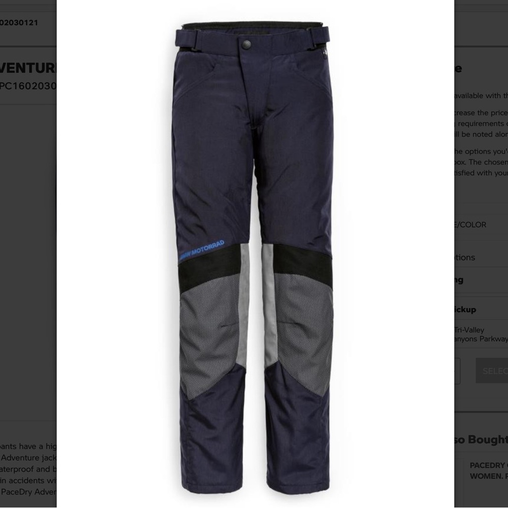 BMW Men’s Motorrad Pants